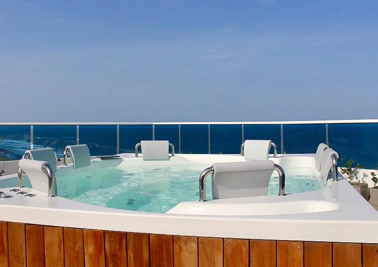 Lägenhet Condominio De Playa Sunshine Cartagena